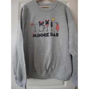 Minnie Bar Crewneck Sweater size XL